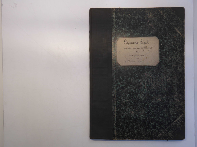 2 juillet 1904-9 novembre 1909