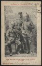 Officier, sous-officier et soldat allemands pendant l'occupation de Lunéville.