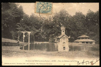 Environs de Villefranche-sur-Saône. Anse. Parc du château de Saint-Trys.