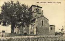Lozanne. L'église.