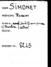 SIMONET Robert