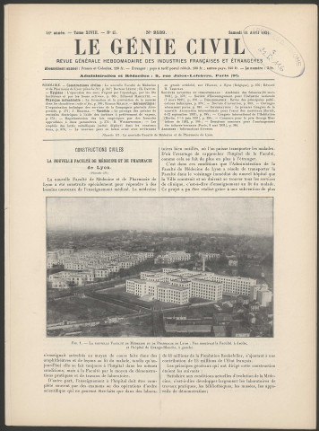 51e année - Tome XCVIII - n° 2539 (avril 1931).