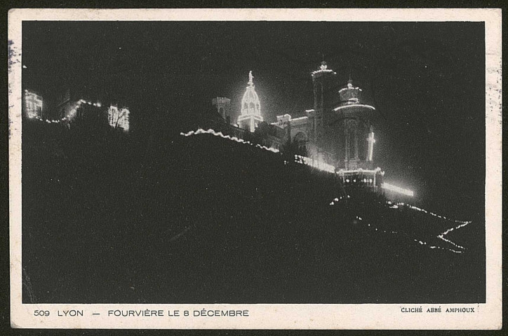 Fourvière le 8 décembre.