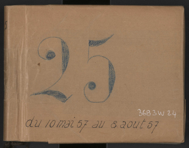 n° 25 (10 mai-8 août 1957).