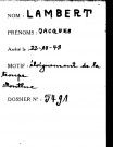 LAMBERT Jacques