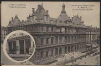 Lyon. La Bourse et Palais du Commerce.