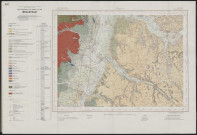 Carte géologique de la France à 50 000e – Belleville – n° 650.