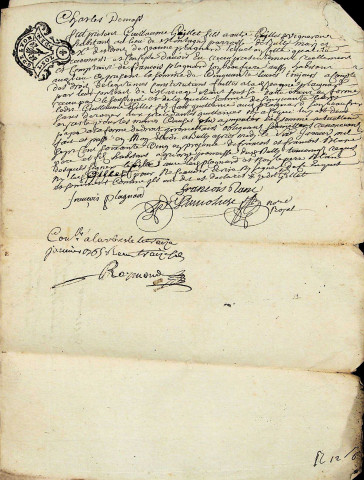 6 janvier-23 juin 1765