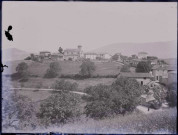 Le village avec l'église.