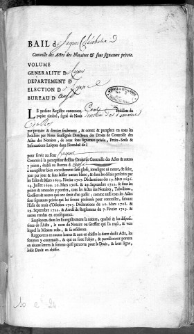 28 novembre 1746-4 mai 1748.