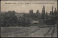 Messimy. Le pont du chemin de fer et vue panoramique sur Soucieux.