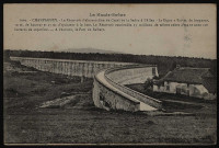 Le réservoir d'alimentation du canal de la Saône à l'Allan.
