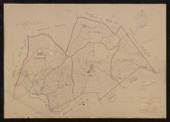 Section B dite du Bourg 1ere feuille (partie de l'ancienne section B). Plan révisé pour 1938.