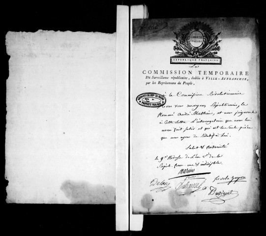 Dossiers n° 350-361.