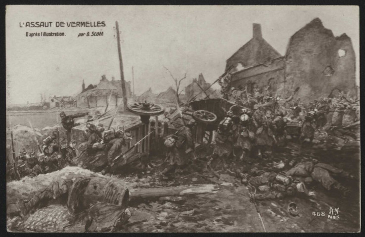 L'assaut de Vermelles (décembre 1914).