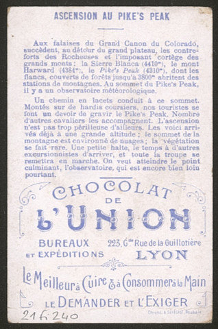 Ascension au Pikès Peak.