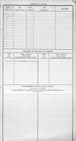 SAUNIER, Marie, Alexandrine.