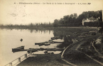 Villefranche-sur-Saône. Les bords de la Saône à Beauregard.