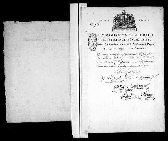 Dossiers n° 526-545.