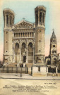 Lyon. Ancienne chapelle et basilique de Fourvière.