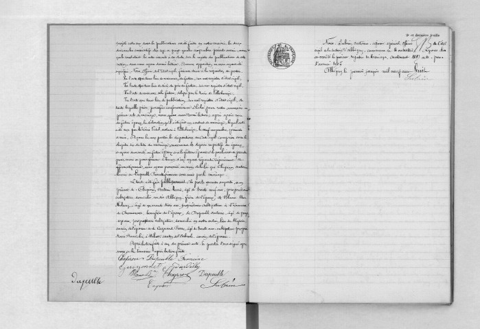 Mariage - Section d'Albigny