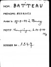 BATTEAU Georges