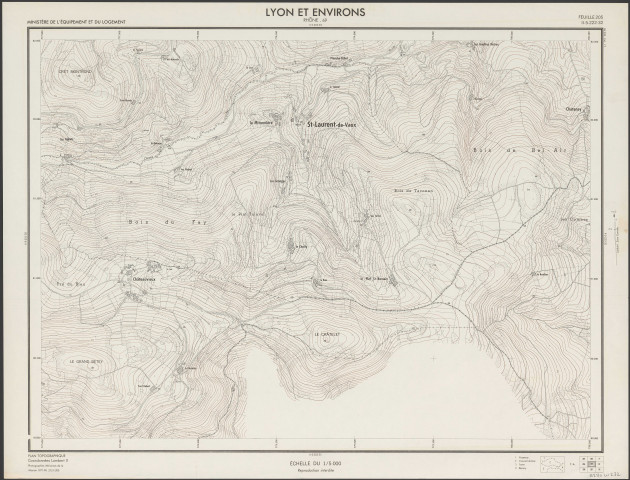 Feuille 205. II-5-222-32.