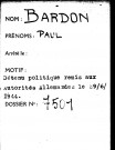 BARDON Paul
