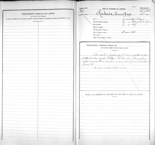 ROCHAIX, Edouard, Joseph.