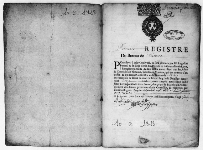 13 mai 1693-11 juin 1693.