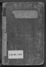 Janvier 1812-1817 (volume 4). Renvoie à 3Q48/612-613.