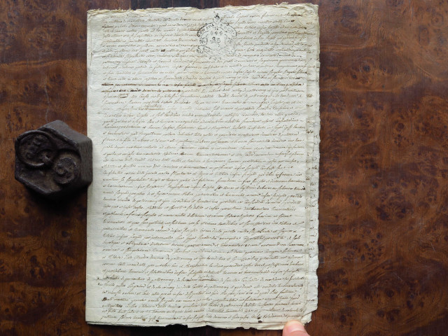 Copies de reconnaissances.