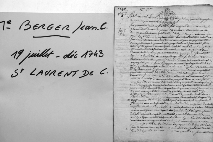 19 juillet 1743-1746