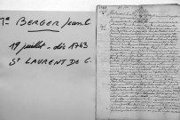 19 juillet 1743-1746