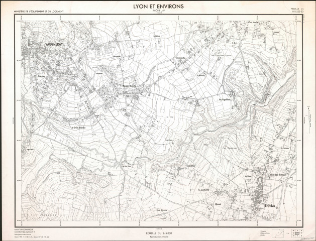 Feuille 71. II-5-223-33.