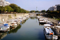 La Seine, les ponts, les quais et les péniches.