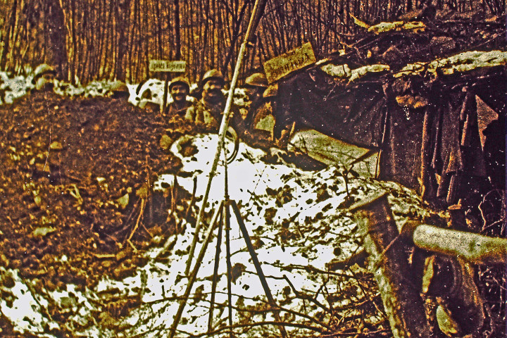 Argonne, 1ère ligne.