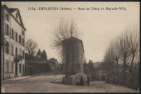 Amplepuis. Rues de Thizy et Auguste-Villy.