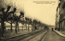 Neuville-sur-Saône. Station des tramways.