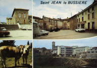 Saint-Jean-La-Bussière. Vues multiples en mosaïque.
