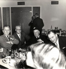 De gauche à droite : Jean CONDAMIN, Édouard BOISSON DE CHAZOURNES, Marcel LAUGIER, Joseph RIVIERE.
