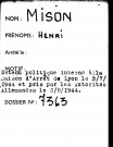 MISON Henri