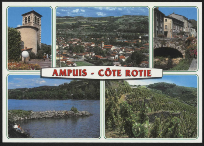 Ampuis. Côte Rôtie.
