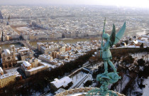 Lyon sous la neige (janvier 2003).