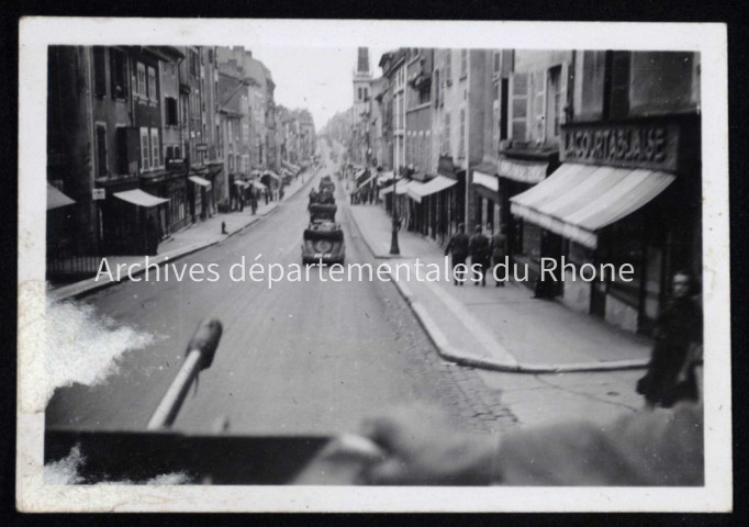 Remontée des troupes vers le nord.