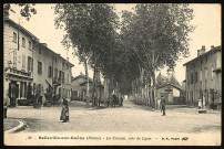 Belleville-sur-Saône. La Croisée, côté Lyon.