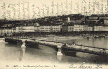 Lyon. Pont Morand et la Croix-Rousse.