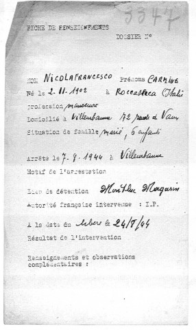 NICOLAFRANCESCO Carmine