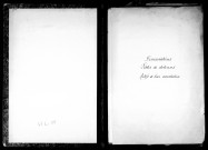 Dénonciations : listes de détenus, motifs de leur arrestation (vendémiaire-pluviôse an II).