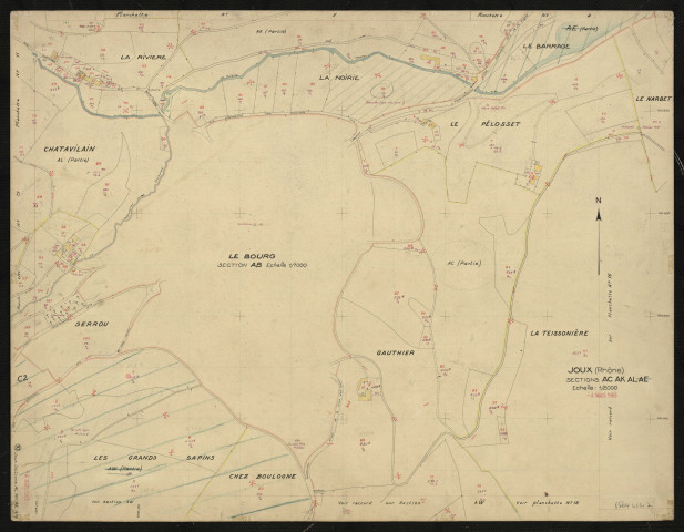 Sections AC, AK, AL : planchette n°10.